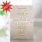 2016 Newest Unique Luxury Elegant Laser Cut Fold Wedding Invitation Card