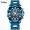BIDEN 0140 men's Quartz Top Brand Fashion Stainless Steel Casual Cool Wristwatch 30 Meter Waterproof