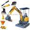 electric bucket crawler smallest micro mini digger excavator with quick coupler for sale