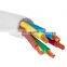 flat 2x1.5  3x1.5 4x1.5mm control  cable