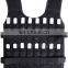 2022 Fitness Sponge Mesh Breathable Adjustable Weighted Vest Including Steel Plate For Training
