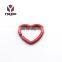 Moderate Price Metal Ring Split Heart Shape Keyring Accessories For Gift Key Chain