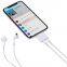 Dropshipping Phone Adapter Dual Audio Charging Earphone Adapter Mini Ios Aux Headphone Jack Adapter For Lightning For iPhone