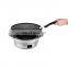 Stainless steel outdoor party stove with tool set charcoal Korean bbq grill