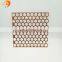 Aluminum 3mm copper anodized hexagonal perforated metal screen factory
