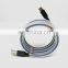 wholesale suction mobile phone data cable USB data cable Silicon USB charging cable for Iphon / type C / android