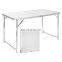 1.2M Heavy Duty Portable Folding Rectangular Table  Camping  BBQ Party Aluminum alloy folding table