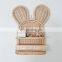 Hot Sale Rattan Bear Shelf Storage basket  two shelves KIDS room decor Wholesale Vietnam Supplier