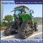 High horsepower tractor modified track chassis with strong climbing ability