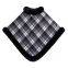 Imitation Fur Round Neck Plaid Sleeveless Coat Thickened Cape 2025 New Model