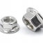304 stainless steel fasteners, bolts, flange nuts, DIN6923 anti slip nuts