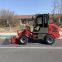 HZM 811 810B Mini Articulated Loader Front Wheel Loader With Cabin