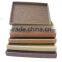 pu leather cover wooden jewelry display chain display tray G-01