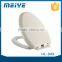 HL-049 MEIYE PP 470*365*64mm Round Soft-closing Toilet Seat Cover Ramp Down Toilet Lid