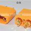 XT-90 Gold Plated Banana Plugs Male and Female Antiskid for helicopter Battery