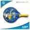 Fancy design wood paddle racket