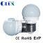 E14 Thermal plastic/Aluminum plastic housing G45 bulb 2835SMD 5W AC220-240V Warm white LED G45 Globe light /led ball lamp