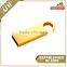 emboss logo gold usb flash drive pen dirve usb 3.0 64gb keyring key chain usb
