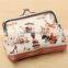 Top Leather Character Small Wallet Girls Change Pocket