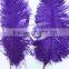 26"-28" Purple Ostrich Feather Plumes For Halloween Headdress Decoration