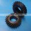 Guangzhou custom injection nylon spur gear different sizes and shape injection plastic gear