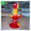 OEM vacuum forming plastic promotion display stand for M&M brand