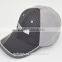 New Trendy Embroidery High Quality Durable Outdoor Sport Curve Custom Cotten-dacron textile Baseball Hat With Woven Patch Logo