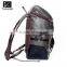 China  newest design fashion travel backpack pu leather backpack