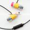 Newest Magic Pencil Stereo Earphone with Microphone and volum control SM-IP24