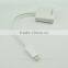 High performance 20cm usb 3.1 to usb 3.0 cable with usb male to hdmi female adapter