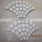 fan shape paving stone on net