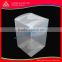 various shape superior quality clear folding pvc box with auto lock bottom