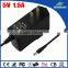 AC DC adaptor 5V 1.5A adapter for mobile watch phones CE FCC SAA