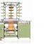 Pneumatic warping machine
