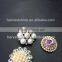 Vintage Pearl Rhinestone Embellishment,Generous Decorative Brooches