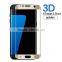 For Samsung S7 edge premium full cover 3d curved tempered glass screen protector