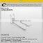 Supermarket pegboard display rack metal hook with price tag