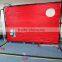 steel 12x6ft portable football goal/soccer goal with target-factory price