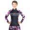 custom sports long rash guard jacket Camouflage color