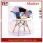 China Manufacturer Durable Plastic Cosy Wide Seat Wood Emes Leisure Chair