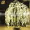 White artificial lighted weeping willow tree for party decoration decorations wedding