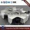 Europe modern modular call center workstation HX-PT5043