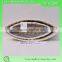 fancy boat shaped wicker gift basket