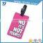 Yite Latest products soft pvc luggage tag made in China