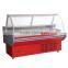 Counter Type Display Cabinet with cambered and liftable glass cover