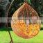 UGO Furniture Romania Outdoor resort white PE wicker Rattan Hanging swing chair UGO-G055