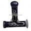 7/8'' Black White Flame Dirt Bike Handle Grips