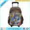 fairy tale rolling school backpack for primary school chiildren