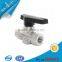 207 bar 3000 psi once piece high pressure 316ss ball valve
