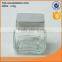 High quality & economic transparent glass storage jar with lid